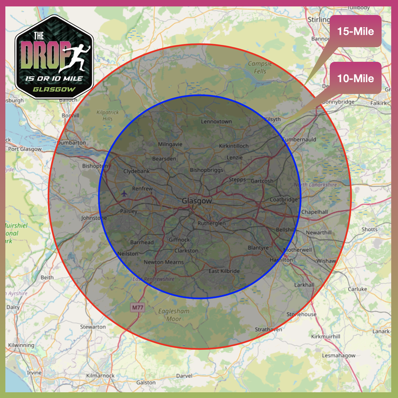 10 and 15 mile distances for the drop brighouse